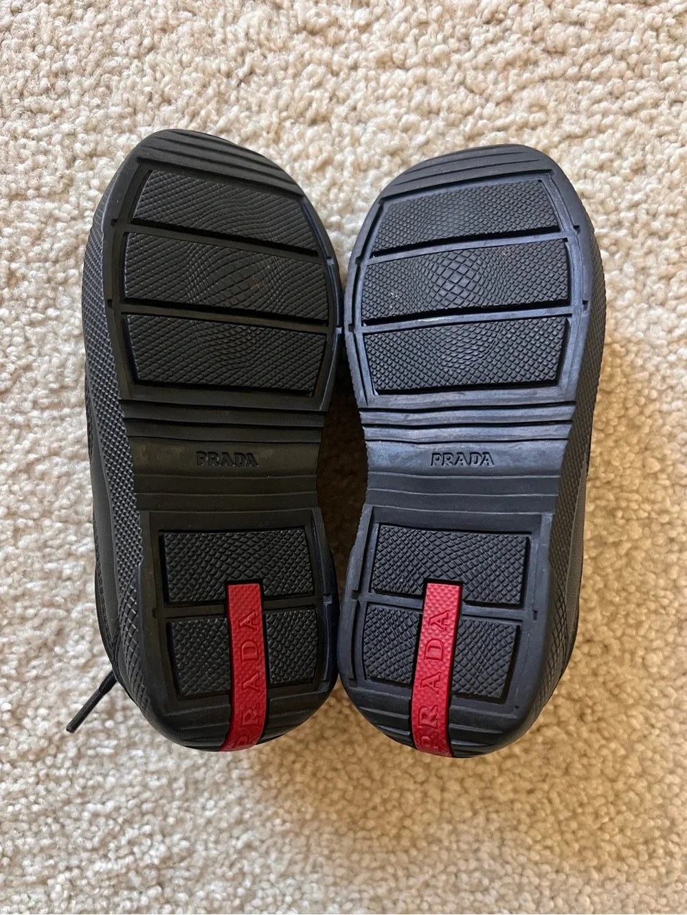 Prada Kids Black Shoes